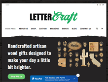 Tablet Screenshot of letter-craft.com